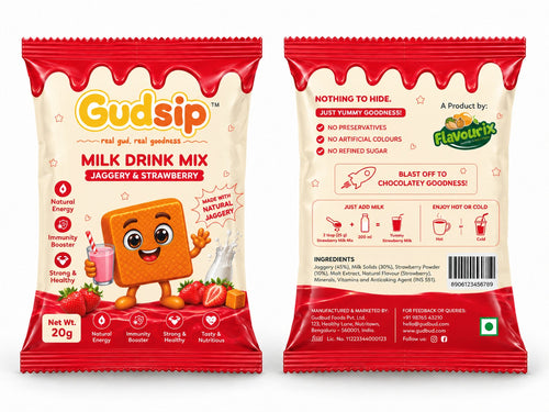 jaggery and strawberry